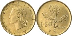 World Coins - Coin, Italy, 20 Lire, 1974, Rome, , Aluminum-Bronze, KM:97.2