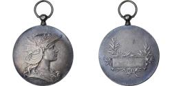 World Coins - France, Medal, Marianne Casquée, France, Henri Dubois, , Silvered
