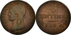 World Coins - Coin, France, Dupré, 5 Centimes, 1795, Paris, , Bronze, KM:635.1