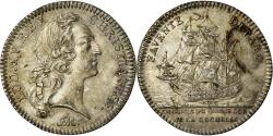 World Coins - France, Token, Louis XV, Chambre de Commerce de La Rochelle, History,