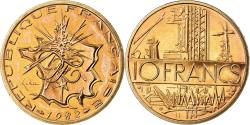 World Coins - Coin, France, Mathieu, 10 Francs, 1982, Paris, , Nickel-brass, KM:940