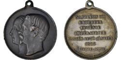 World Coins - France, Medal, Mariage de Napoléon III et Eugénie à Notre Dame, History