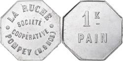World Coins - France, 1 kg Pain, Société Coopérative La Ruche, , Aluminium