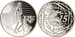 World Coins - France, Semeuse, 15 Euro, 2009, Paris, Proof, , Silver, KM:1535