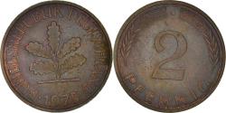 World Coins - Coin, GERMANY - FEDERAL REPUBLIC, 2 Pfennig, 1973, Karlsruhe, , Copper