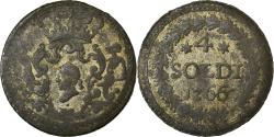 World Coins - Coin, ITALIAN STATES, CORSICA, General Pasquale Paoli, 4 Soldi, 1766, Murato