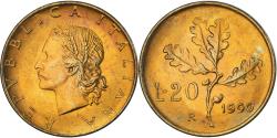 World Coins - Coin, Italy, 20 Lire, 1990, Rome, , Aluminum-Bronze, KM:97.2