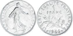 World Coins - Coin, France, Semeuse, Franc, 1966, Paris, , Nickel, KM:925.1