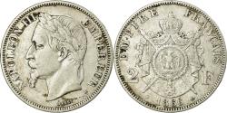 World Coins - Coin, France, Napoleon III, Napoléon III, 2 Francs, 1866, Strasbourg