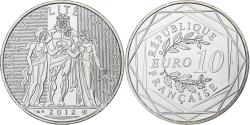 World Coins - France, 10 Euro, 2012, Paris, Silver, , Gadoury:EU 516, KM:2073