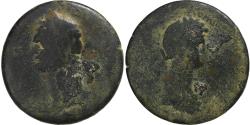 Ancient Coins - Cilicia, Domitian with Domitia, Tetrassarion, 94-95, Mopsos, Bronze,