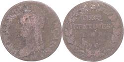 World Coins - Coin, France, Dupré, 5 Centimes, AN 8, Metz, , Copper, Gadoury:126a