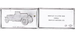World Coins - France, Medal, Célèbres Automobiles du Monde, BENTLEY 1928, , Silver