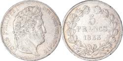World Coins - Coin, France, Louis-Philippe, 5 Francs, 1833, Toulouse, , Silver