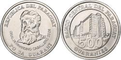 World Coins - Paraguay, 500 Guaranies, 2006, Nickel-Steel, , KM:195a