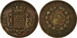 World Coins - France, Medal, Exposition Scolaire de la Somme, Ville d'Amiens, 1883,