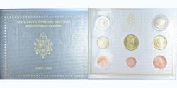 World Coins - Vatican, 1 Cent to 2 Euro, euro set, 2006, Rome, Benoit XVI,