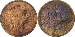 World Coins - France, 5 Centimes, Daniel-Dupuis, 1920, Paris, Bronze, , Gadoury:165