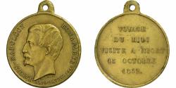 World Coins - France, Medal, Louis Napoléon Bonaparte, Visite à Niort, 1852, Brass