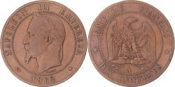 World Coins - Coin, France, Napoleon III, 10 Centimes, 1862, Paris, , Bronze