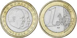 World Coins - Monaco, Rainier III, Euro, 2001, Paris, , Bi-Metallic, Gadoury:MC178
