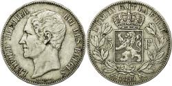 World Coins - Coin, Belgium, Leopold I, 5 Francs, 5 Frank, 1850, , Silver, KM:17