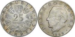 World Coins - Austria, 25 Schilling, 1969, Silver, , KM:2905