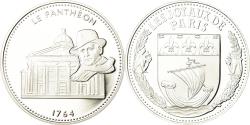 World Coins - France, Medal, Les Joyaux de Paris, Le Panthéon, , Silver