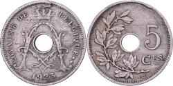 World Coins - Belgium, Albert I, 5 Centimes, 1923, Brussels, Copper-nickel, , KM:66