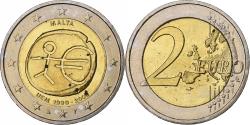 World Coins - Malta, 2 Euro, Union économique et monétaire, 2009, Utrecht, Bi-Metallic