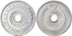 World Coins - Coin, Hungary, 2 Filler, 1963, Budapest, , Aluminum, KM:546