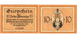 World Coins - Germany, Schwarzenberg, 10 Pfennig, 1920-12-01, UNC(63)