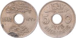 World Coins - Coin, Egypt, 5 Milliemes, 1917