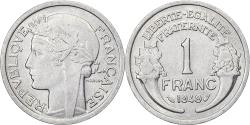 World Coins - France, Franc, Morlon, 1949, Paris, Aluminum, , KM:885a.1