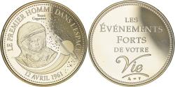 World Coins - France, Medal, Le Premier Homme sur la Lune, Sciences & Technologies,