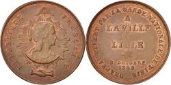 World Coins - France, Token, Ville de Lille, Drapeau offert par la Garde Nationale de Paris