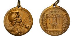 World Coins - France, Medal, Verdun , On ne passe pas, 1916, Vernier, , Bronze