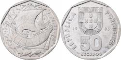 World Coins - Portugal, 50 Escudos, 1986, Copper-nickel, , KM:636