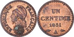 World Coins - Coin, France, Dupré, Centime, 1851, Paris, , Bronze, KM:754