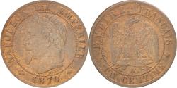 World Coins - Coin, France, Napoleon III, Napoléon III, Centime, 1870, Paris,