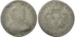 World Coins - Coin, France, Louis XV, 1/2 Écu aux branches d'olivier, 1/2 ECU, 44 Sols, 1734