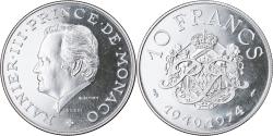 World Coins - Coin, Monaco, 10 Francs, 1974, ESSAI, , Silver, KM:E64, Gadoury:MC156