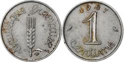 World Coins - France, Centime, Épi, 1967, Paris, Stainless Steel, , Gadoury:91