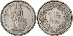 World Coins - Switzerland, Franc, 1985, Bern, Copper-nickel, , KM:24a.3