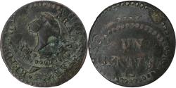 World Coins - France, 1 Centime, Dupré, Uncertain date, Paris, Double-strike, Bronze