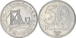 World Coins - Coin, Hungary, 50 Fillér, 1981, Budapest, , Aluminum, KM:574