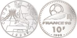 World Coins - Coin, France, Coupe du Monde 1998, 10 Francs, 1998, Paris, Proof,