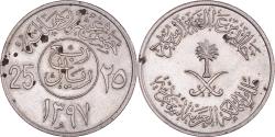 World Coins - Coin, Saudi Arabia, UNITED KINGDOMS, 25 Halala, 1/4 Riyal, 1972,