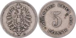 World Coins - Coin, Germany, 5 Pfennig, 1876