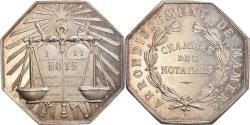 World Coins - France, Token, Notaires de l'Arrondissement de Mamers, , Silver